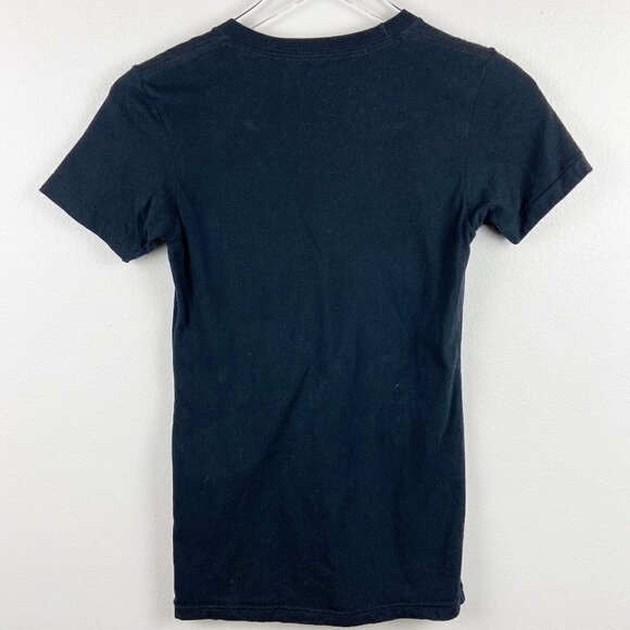 "Make" Crewneck Short Sleeve Graphic Tee Black Small - Picture 2 of 7